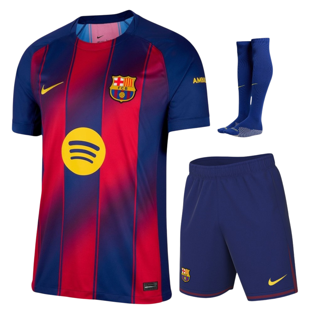 Kit enfant FC Barcelone Domicile 2026